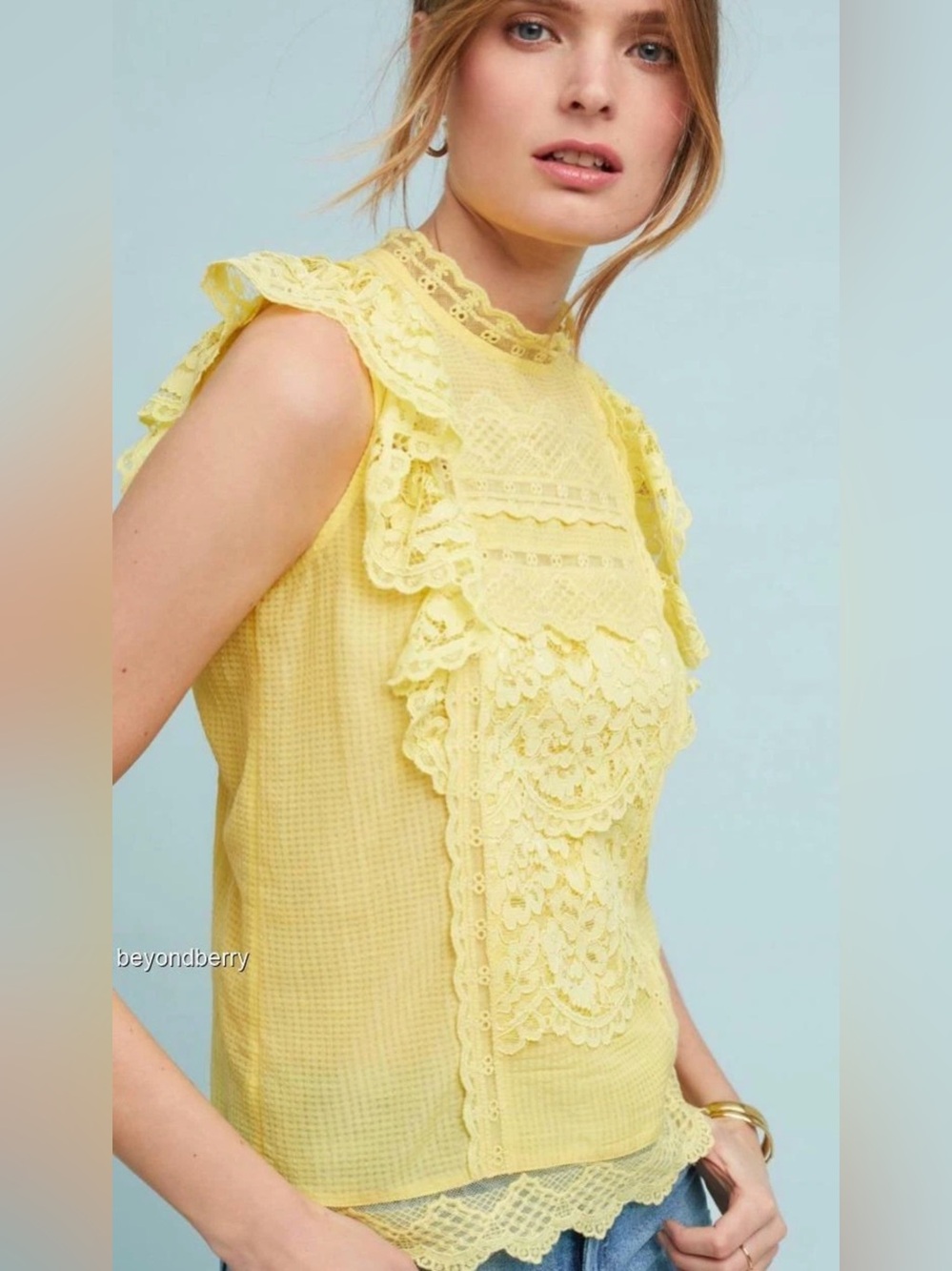 Anthropologie Victoria Blouse‎ by Maeve  Size 6